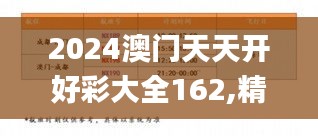 2024澳门天天开好彩大全162,精细策略定义探讨_社交版84.776-9