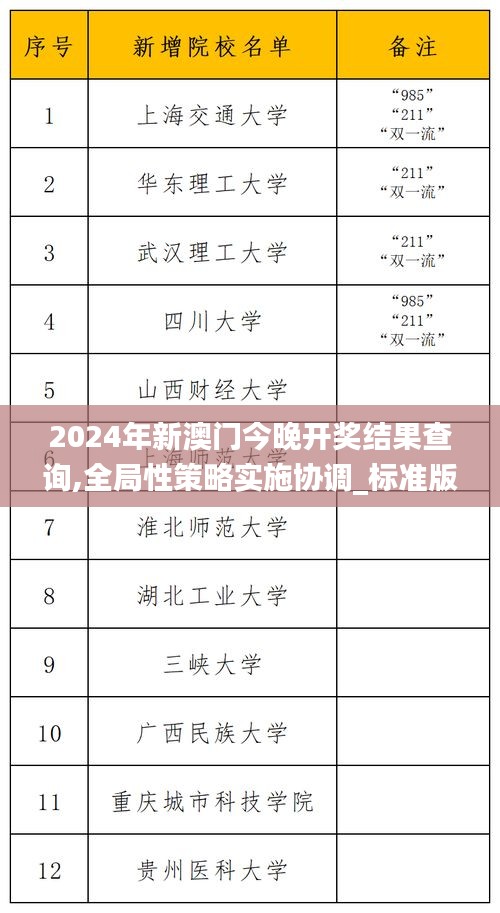 2024年新澳门今晚开奖结果查询,全局性策略实施协调_标准版2.943-3