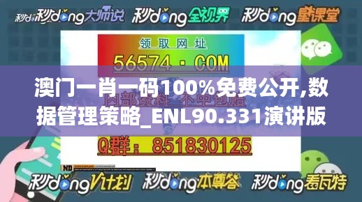 澳门一肖一码100%免费公开,数据管理策略_ENL90.331演讲版