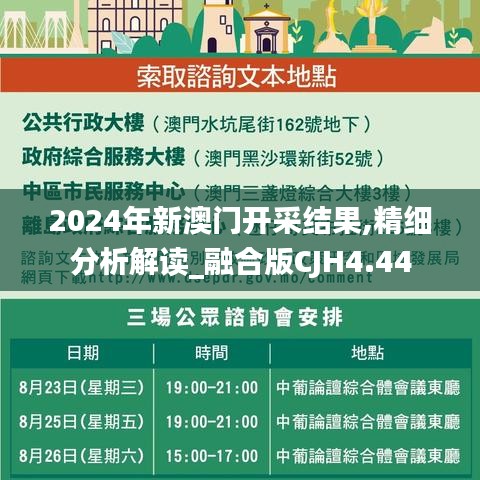 2024年新澳门开采结果,精细分析解读_融合版CJH4.44