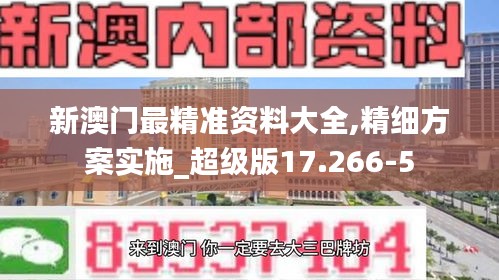 新澳门最精准资料大全,精细方案实施_超级版17.266-5