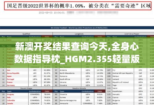 新澳开奖结果查询今天,全身心数据指导枕_HGM2.355轻量版