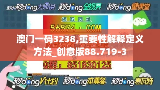 澳门一码3238,重要性解释定义方法_创意版88.719-3