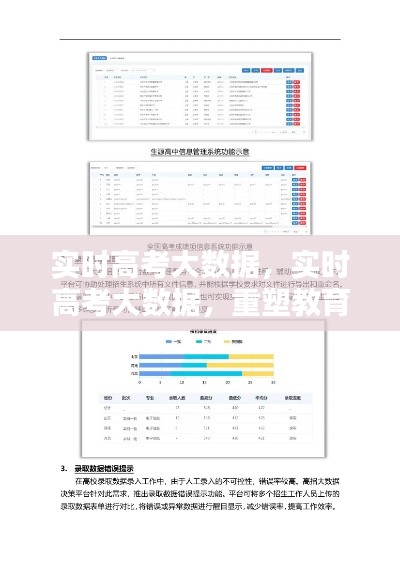 实时高考大数据，重塑教育决策与未来规划的核心力量