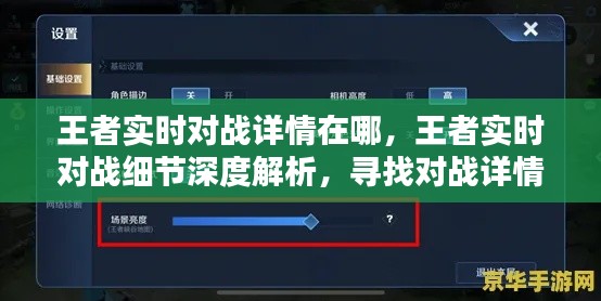 王者实时对战深度解析，细节、途径与对战详情探索