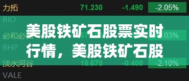 美股铁矿石股票实时行情深度解析及市场洞察