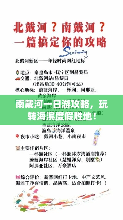 南戴河一日游攻略，玩转海滨度假胜地！