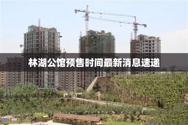 林湖公馆预售时间最新消息速递