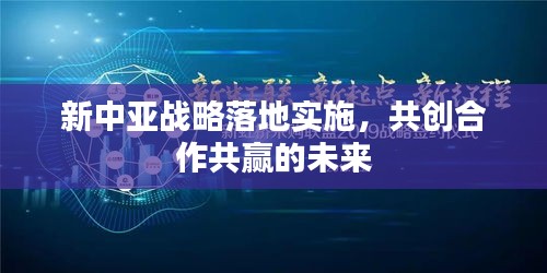 新中亚战略落地实施，共创合作共赢的未来