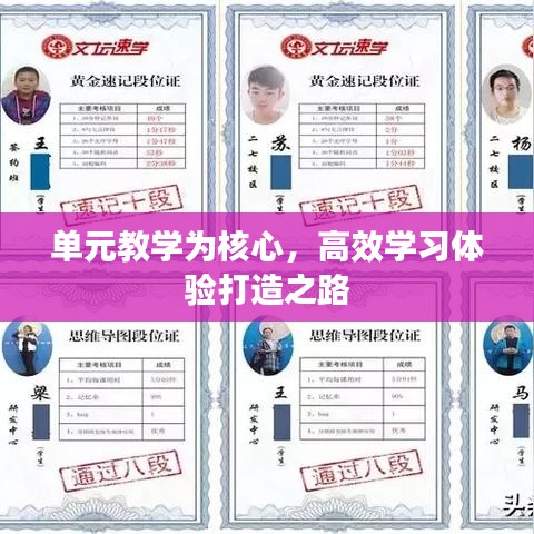 单元教学为核心，高效学习体验打造之路
