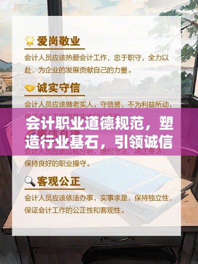 会计职业道德规范，塑造行业基石，引领诚信风尚