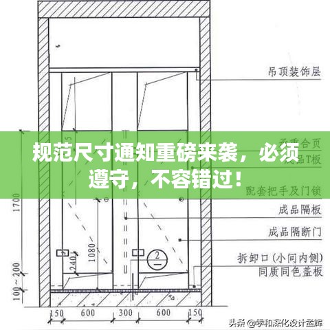 规范尺寸通知重磅来袭，必须遵守，不容错过！