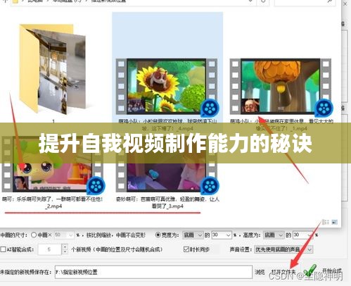 提升自我视频制作能力的秘诀