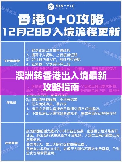澳洲转香港出入境最新攻略指南
