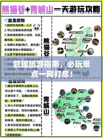 碧瑶旅游指南，必玩景点一网打尽！