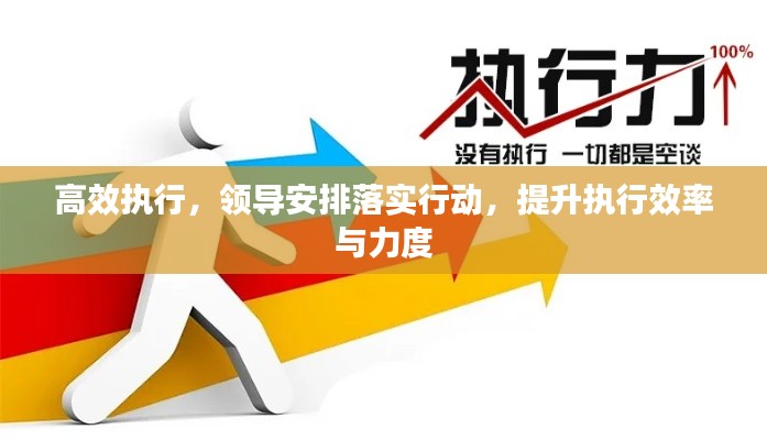 高效执行，领导安排落实行动，提升执行效率与力度