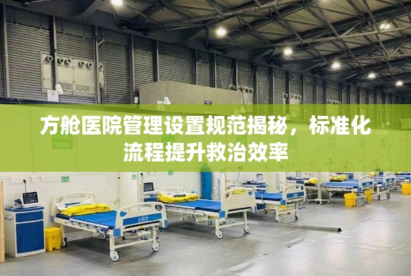 方舱医院管理设置规范揭秘，标准化流程提升救治效率