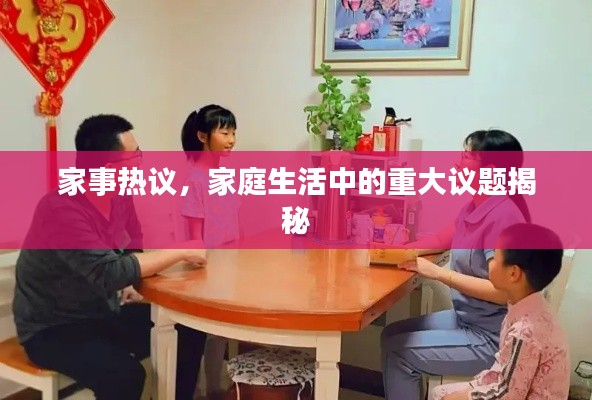 家事热议，家庭生活中的重大议题揭秘