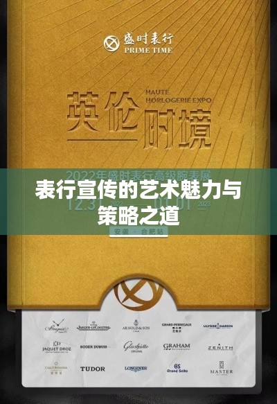 表行宣传的艺术魅力与策略之道