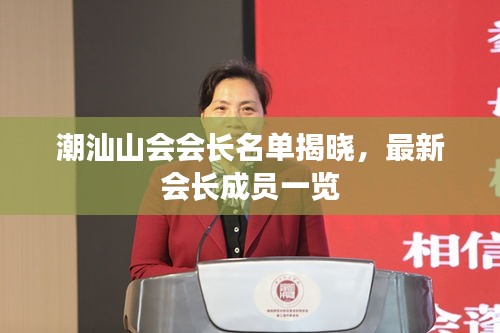 潮汕山会会长名单揭晓，最新会长成员一览