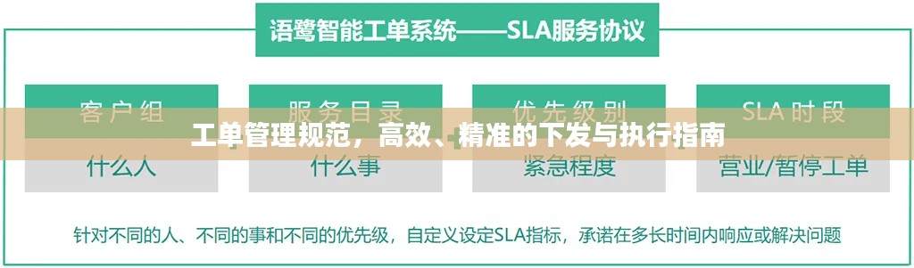 工单管理规范，高效、精准的下发与执行指南
