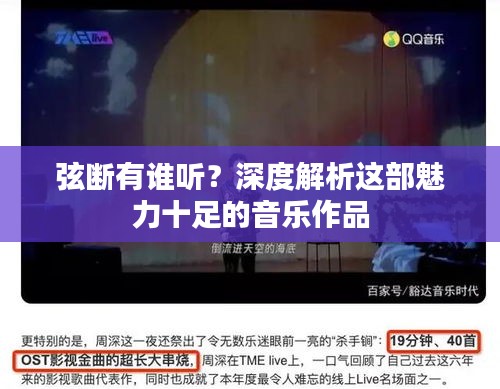 弦断有谁听？深度解析这部魅力十足的音乐作品