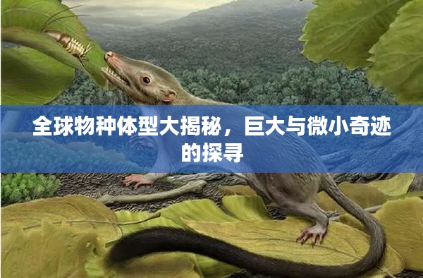 全球物种体型大揭秘，巨大与微小奇迹的探寻