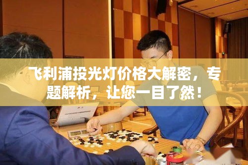 飞利浦投光灯价格大解密，专题解析，让您一目了然！